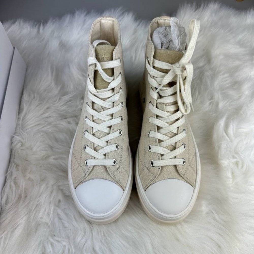 Isabel Marant Austen High Sneaker in Ecru - Picture 3 of 6